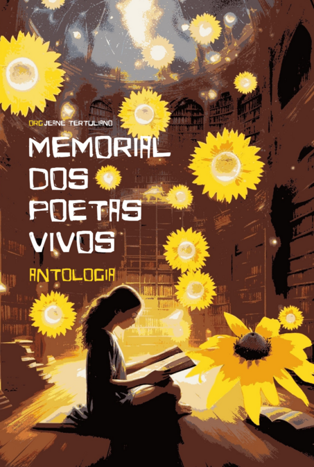 Capa da antologia Memorial dos Poetas Vivos