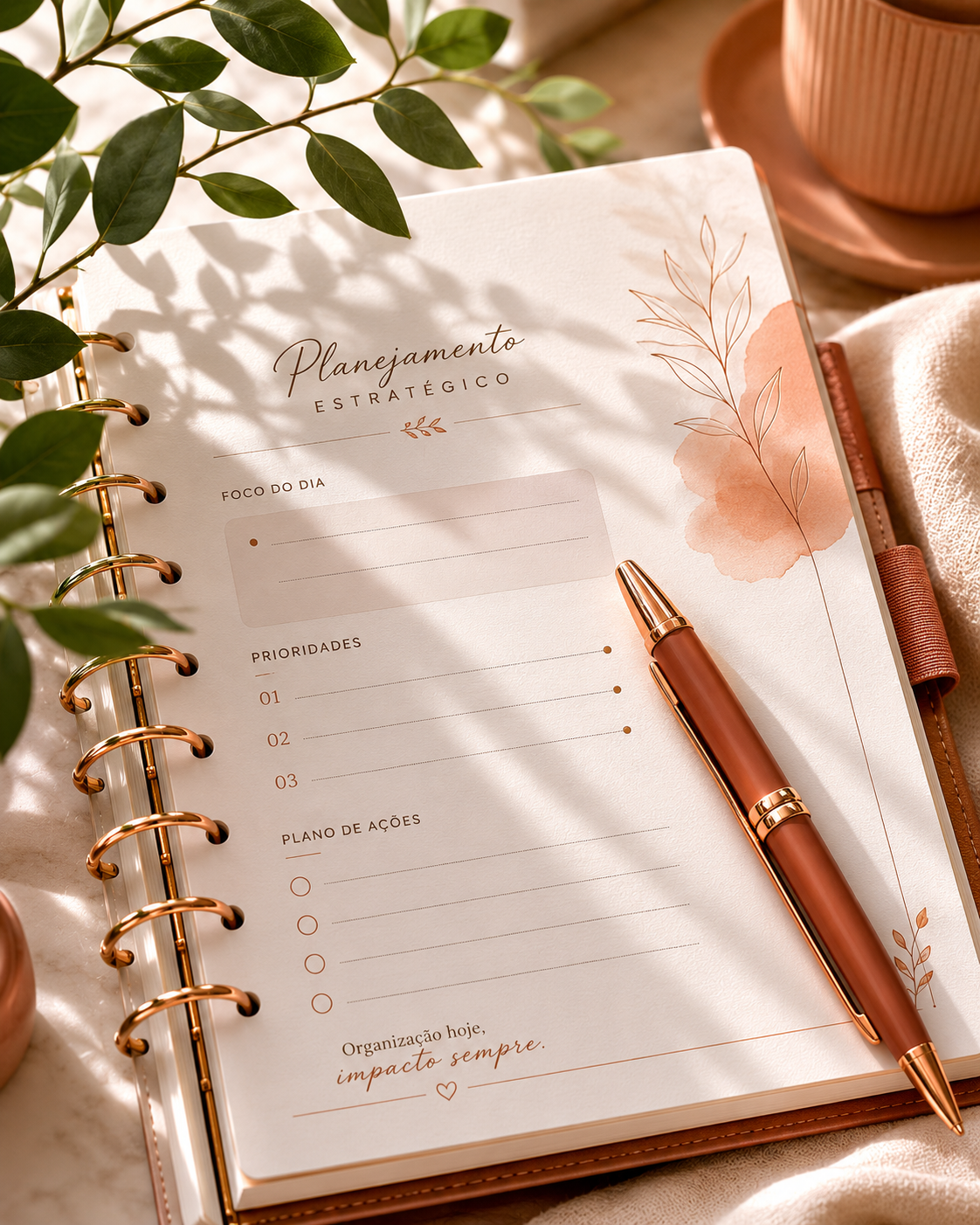 Planner Estratégico da Academia Terapeutas Digitais